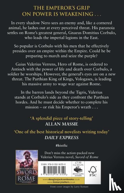 Jackson, Douglas - Avenger of Rome
