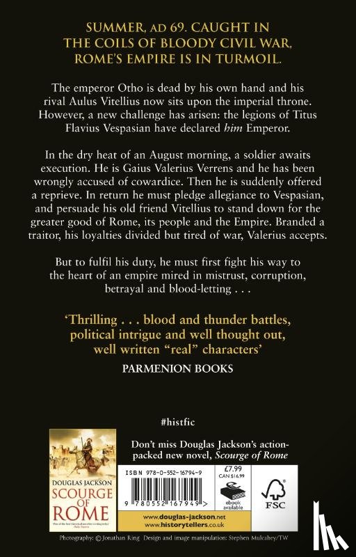Jackson, Douglas - Enemy of Rome