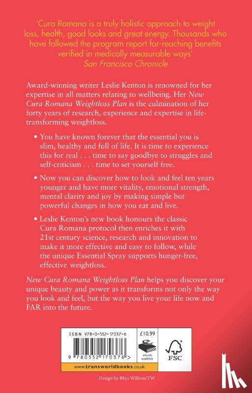 Kenton, Leslie - New Cura Romana Weightloss Plan
