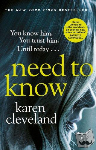 Cleveland, Karen - Need To Know