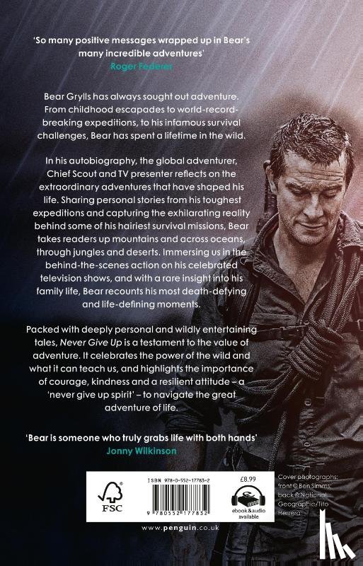 Grylls, Bear - Never Give Up