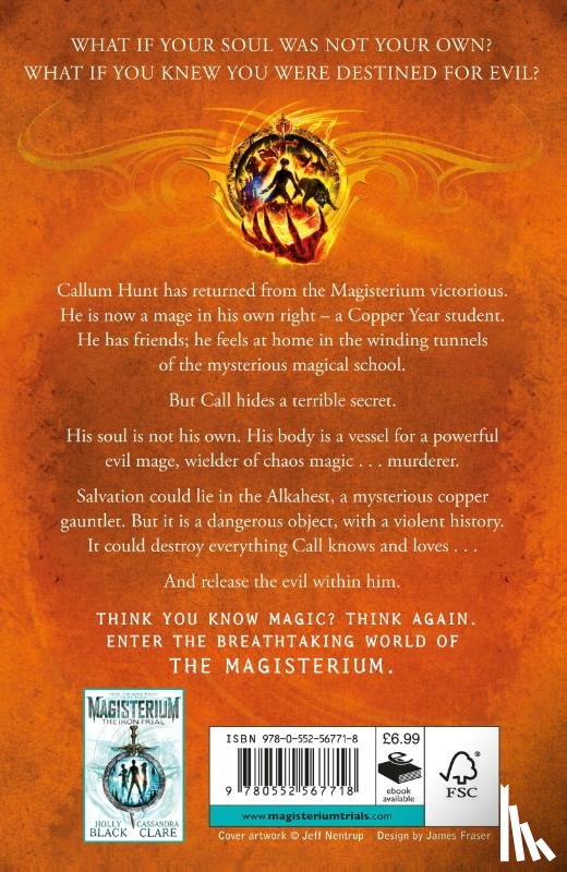 Clare, Cassandra, Black, Holly - Magisterium: The Copper Gauntlet