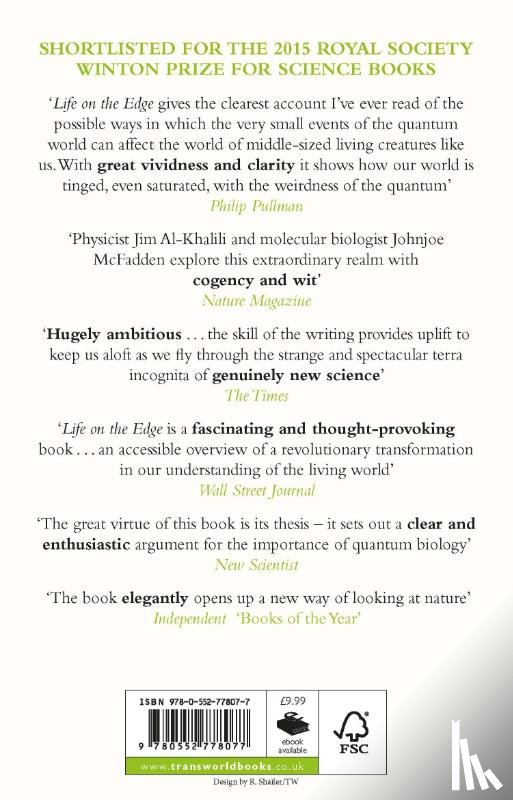Al-Khalili, Jim, McFadden, Johnjoe - Life on the Edge