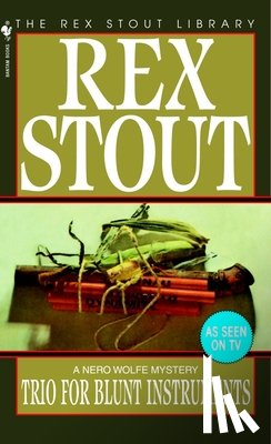 Stout, Rex - TRIO FOR BLUNT INSTRUMENTS