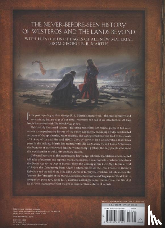 Martin, George R. R., Garcia, Elio M., Antonsson, Linda - The World of Ice & Fire