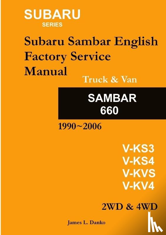 Danko, James - Subaru Sambar English Service Manual