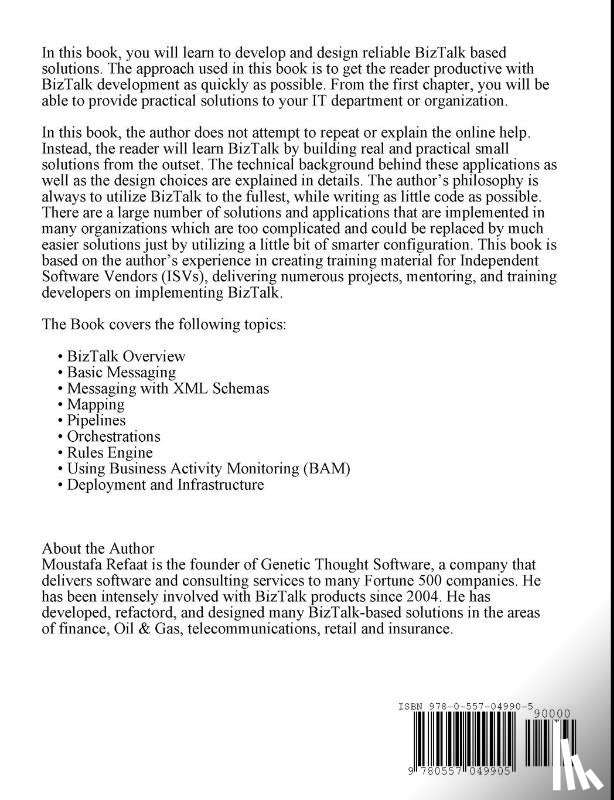 Refaat, Moustafa - BizTalk: The Practical Course