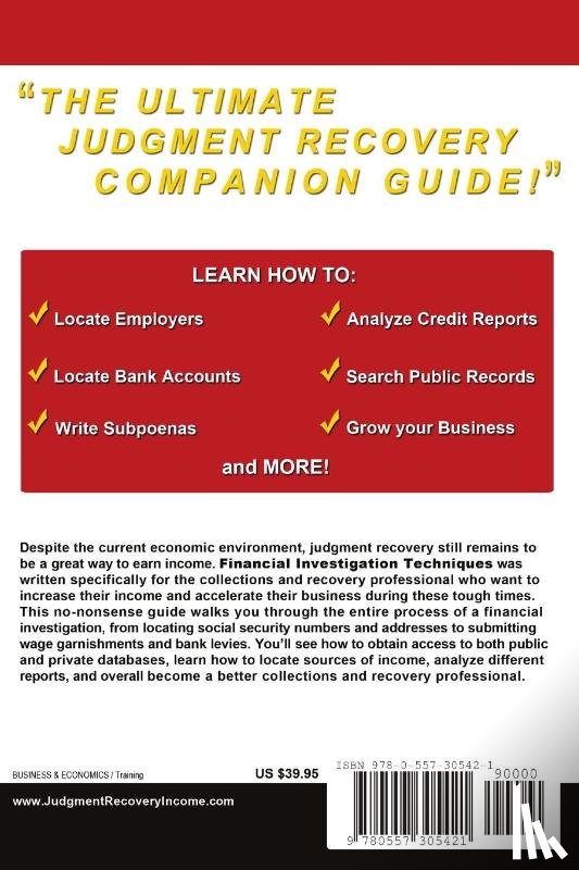 Hill, Christopher - Financial Investigation Techniques: Locate Employers, Bank Accounts, and Assets with Pinpoint Accuracy!