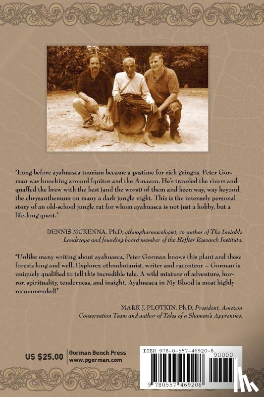 Gorman, Peter (both of Brussels - Ayahuasca in My Blood