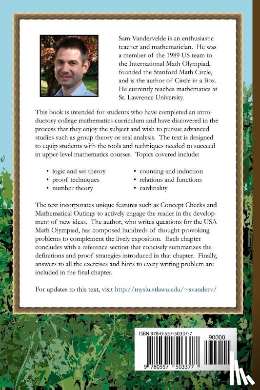 Vandervelde, Sam - Bridge to Higher Mathematics