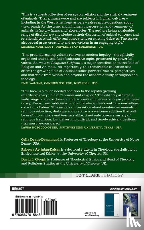  - Animals as Religious Subjects