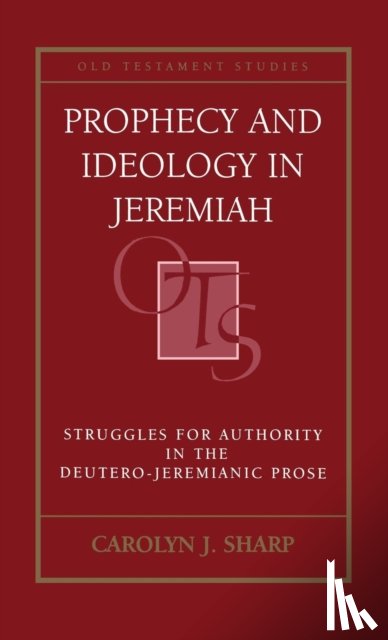 Sharp, Professor Carolyn J. (Yale Divinity School - Prophecy and Ideology in Jeremiah