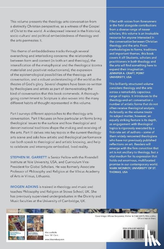  - T&T Clark Handbook of Theology and the Arts