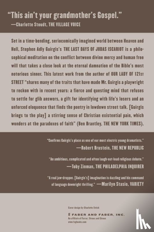 Guirgis, Stephen Adly - Last Days of Judas Iscariot