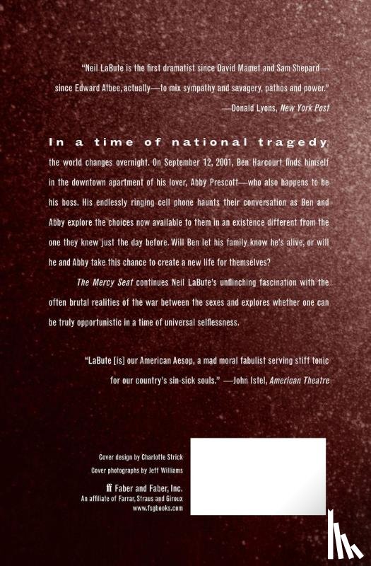 Labute, Neil - The Mercy Seat