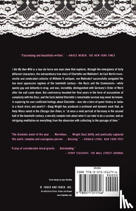 Doug Wright, Charlotte von Mahlsdorf - I Am My Own Wife