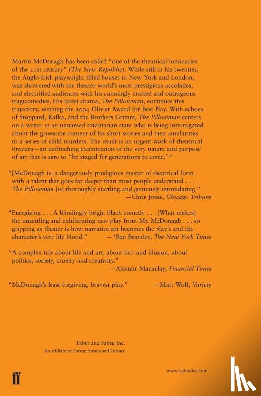 McDonagh, Martin - The Pillowman