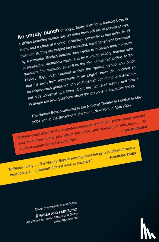 Bennett, Alan - The History Boys