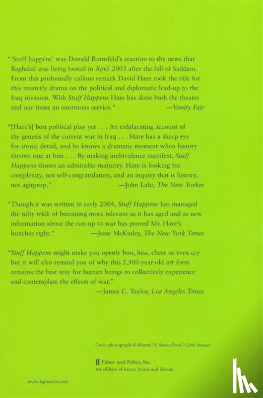 Hare, David - Stuff Happens