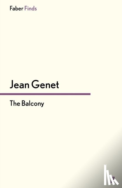 Genet, M. Jean - The Balcony
