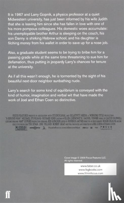 Coen, Ethan, Coen, Joel - A Serious Man
