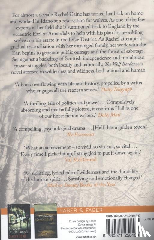 Hall, Sarah (Author) - The Wolf Border