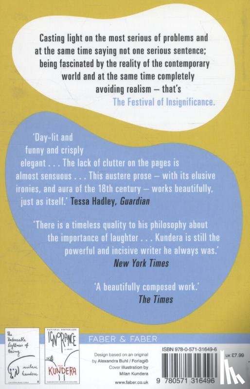 Kundera, Milan - The Festival of Insignificance