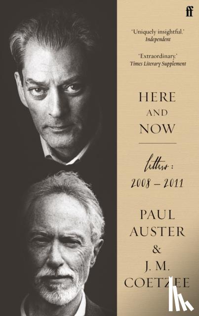 Coetzee, J.M., Auster, Paul - Here and Now
