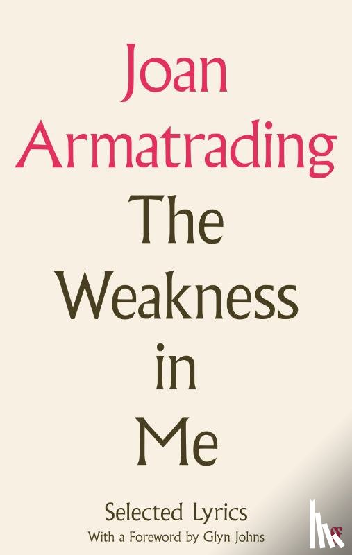 Armatrading, Joan - The Weakness in Me
