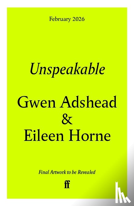 Adshead, Gwen - Unspeakable