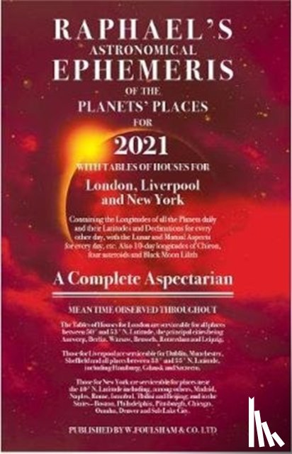 Raphael, Edwin - Raphael's Ephemeris 2021