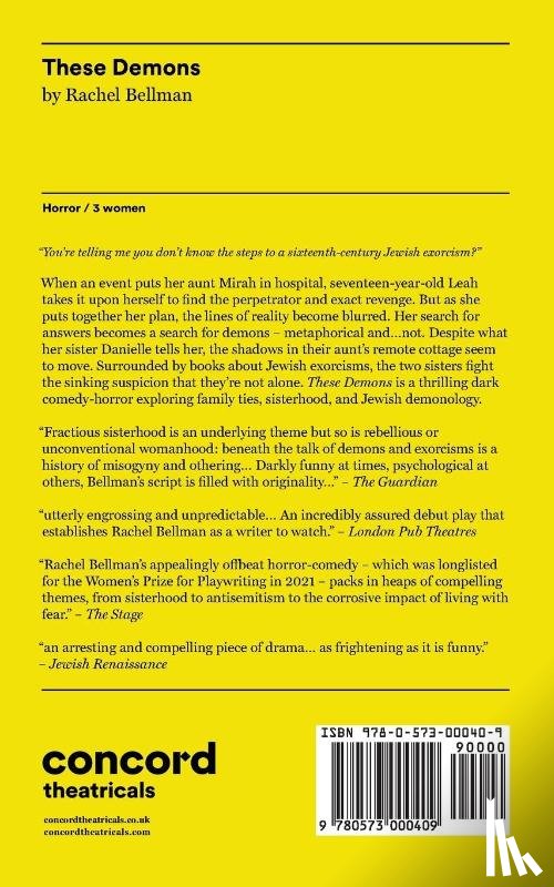 Bellman, Rachel - These Demons