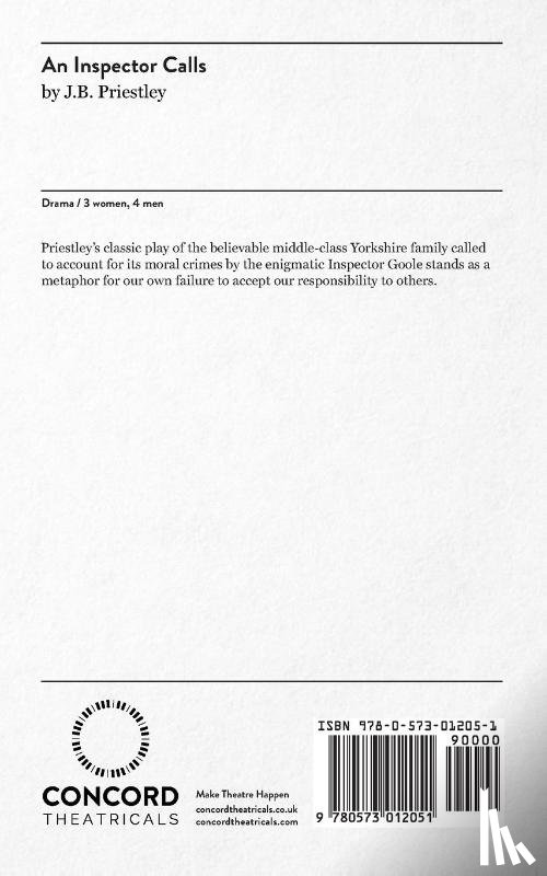 Priestley, J. B. - An Inspector Calls
