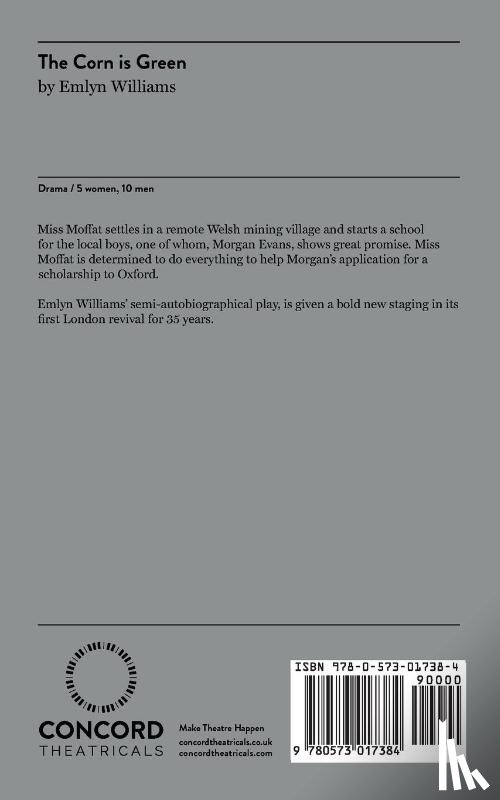Williams, Emlyn - The Corn is Green