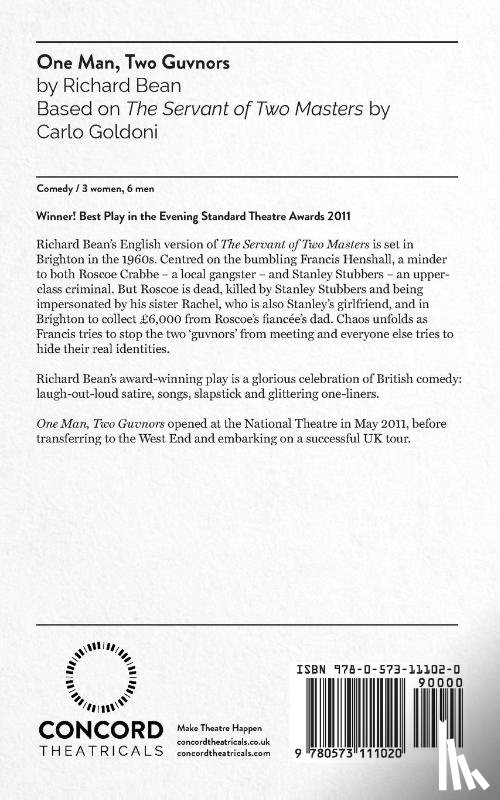 Bean, Richard - One Man, Two Guvnors