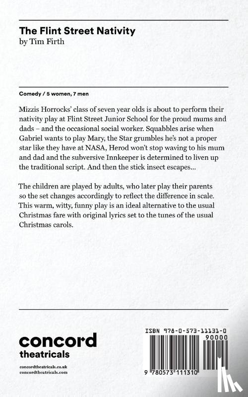 Firth, Tim - The Flint Street Nativity
