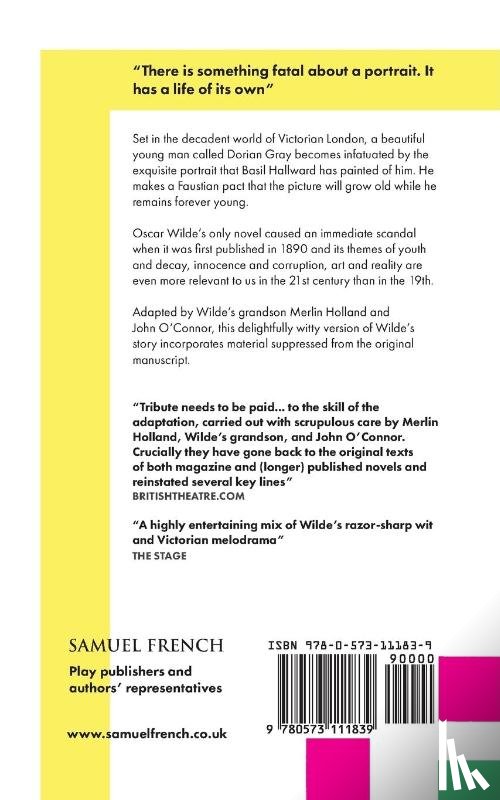 Wilde, Oscar, O'Connor, John, Holland, Merlin - The Picture of Dorian Gray