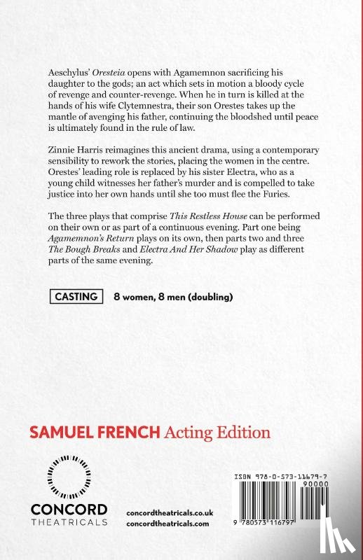Harris, Zinnie - This Restless House, Part One: Agamemnon's Return
