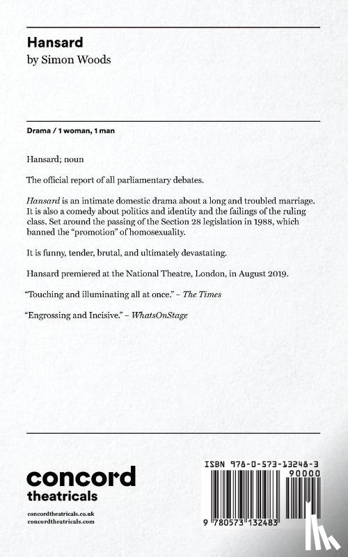 Woods, Simon - Hansard