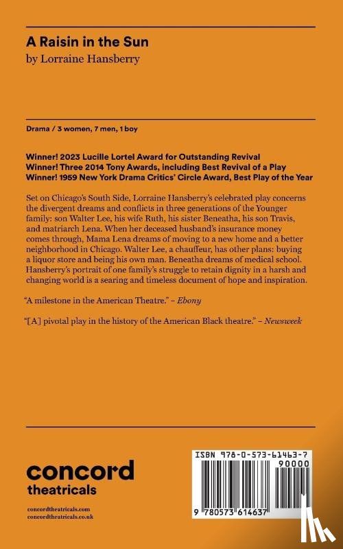 Hansberry, L - A Raisin in the Sun
