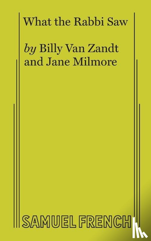 Van Zandt, Billy, Milmore, Jane - What the Rabbi Saw