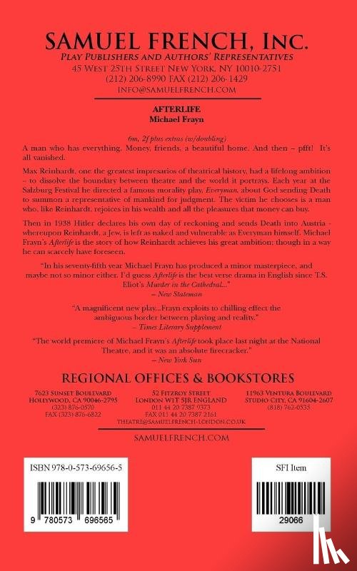 Frayn, Michael - Afterlife