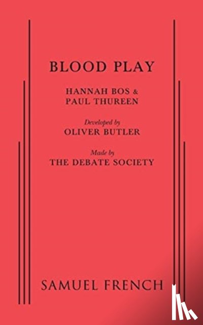 Bos, Hannah, Thureen, Paul, Butler, Oliver - Blood Play
