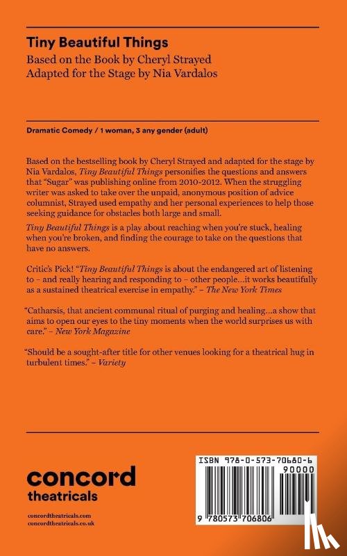 Vardalos, Nia - Tiny Beautiful Things