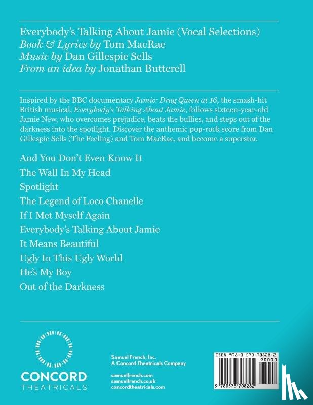 MacRae, Tom, Sells, Dan Gillespie - Everybody's Talking about Jamie (Vocal Selections)