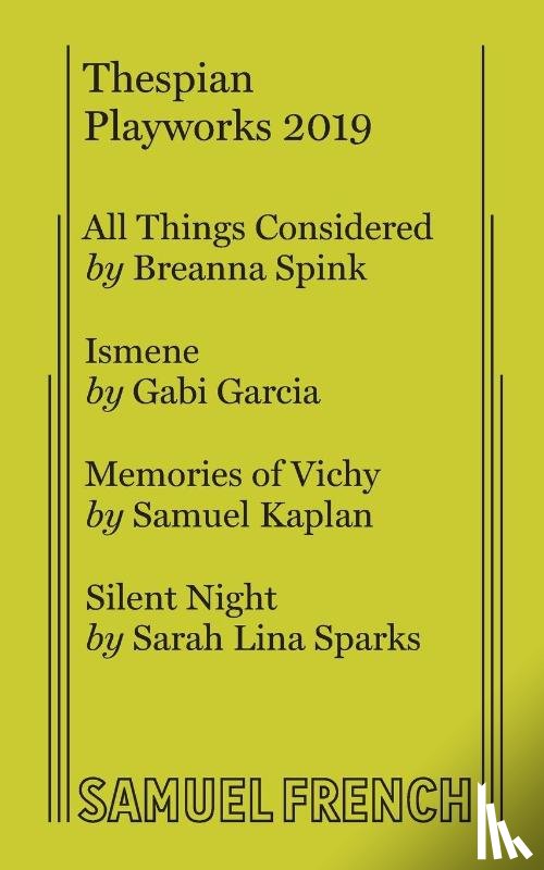 Garcia, Gabi, Spink, Breanna, Sparks, Sarah - Thespian Playworks 2019