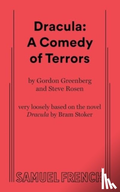 Greenberg, Gordon, Rosen, Steve - Dracula: A Comedy of Terrors