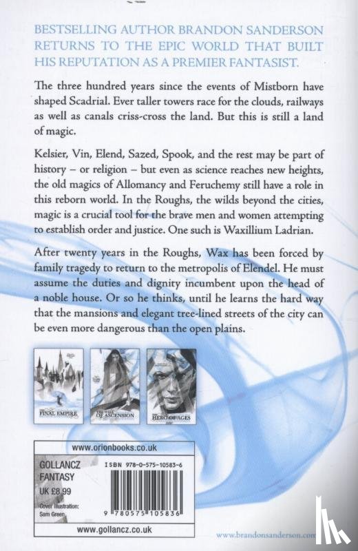 Sanderson, Brandon - The Alloy of Law
