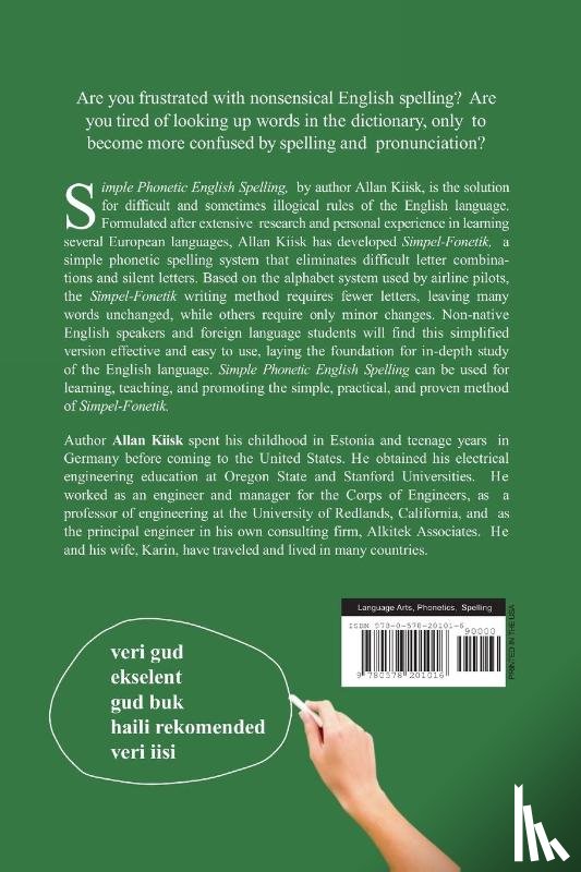 Kiisk, Allan - Simple Phonetic English Spelling