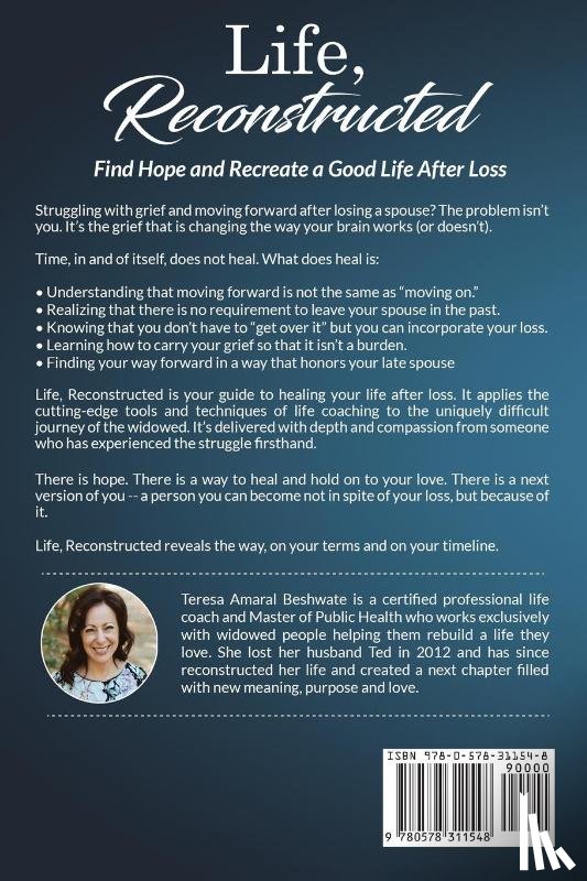 Amaral Beshwate, Mph Teresa - Life, Reconstructed - A Widow's Guide to Coping with Grief, Finding Happiness Again, and Rebuilding Your Life